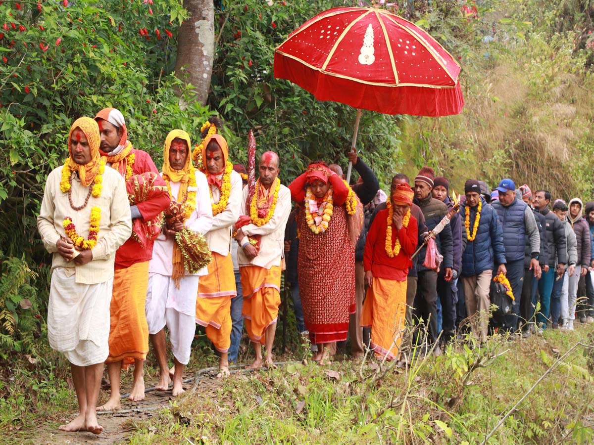 वर्षमा तीन ठाउँ सर्ने भगवती माई माइत झरिन्’